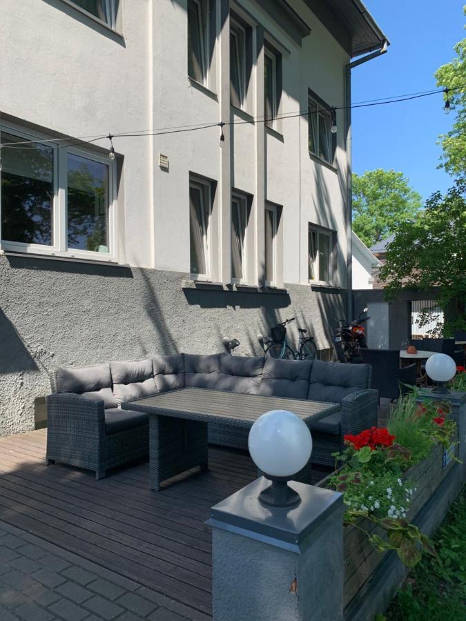 Sadama street Villa Pärnu Esterno foto
